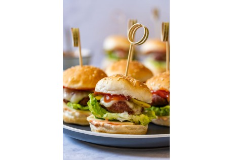 Mini cheese burger Comté - 24 pcs