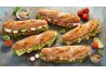 Mini sandwich baguettine au jambon sec et parmesan - 22 pcs