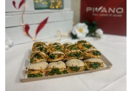 Mini sandwich pita au poulet - 16 pcs