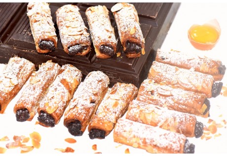 Mini torsade chocolat amandes - 30 pcs